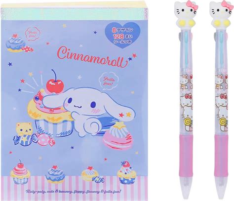 Lindo Cuaderno De Notas De Cinnamoroll Con Bol Grafo Multicolor En