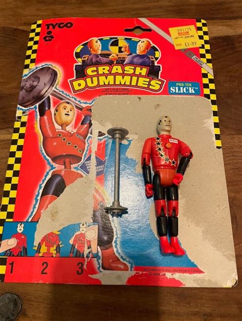 Rare Tyco Incredible Crash Test Dummies Slick Action Figure Etsy