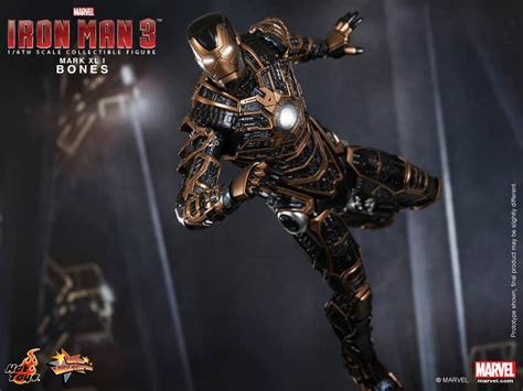 Hot Toys MMS 251 Iron Man 3 Mark XLI Bones Armor Hot Toys Complete Checklist