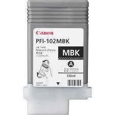 Canon PFI 120MBK Matt Black Tinta 130ml Eredeti