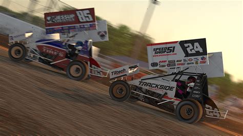 Yeager Wins IRacing World Of Outlaws Sprint Car Feature At Weedsport As