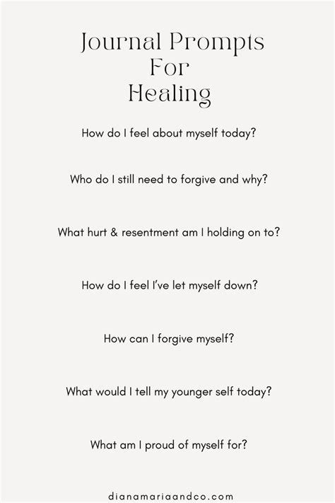 Journal Prompts For Healing Clarity You Ll Love In Journal