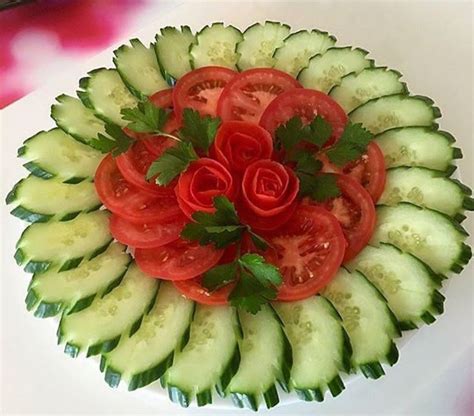 Pin by Nataliya Lamakina on Оформление нарезок | Vegetable snacks ...