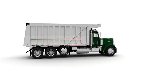 357 Dump Truck Model Turbosquid 1639529