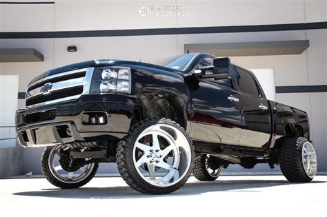 Chevrolet Silverado With X American Force Jade Ss