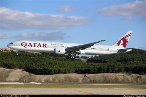 A7 BAL Qatar Airways Boeing 777 3DZER Photo By Borja De La Fuente ID