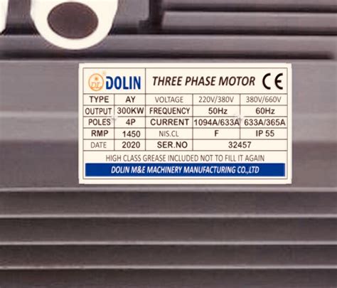 How To Read A Motor Nameplate