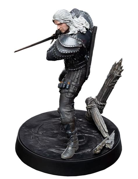 The Witcher Figures Of Fandom Pvc Statue Geralt Of Rivia 24 Cm