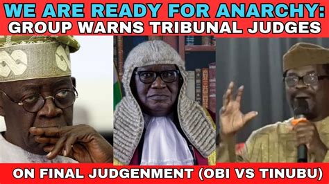 Strong Warning To Tribunal Judges Dont Destroy Democracy Group Warns