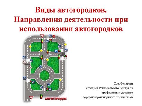Виды автогородков. Направления деятельности при использовании ...