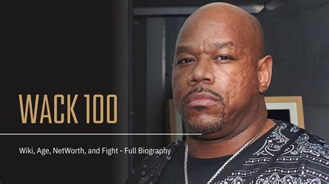 Wack 100 Wiki, Age, NetWorth, and Fight - Full Biography - Giejo Magazine