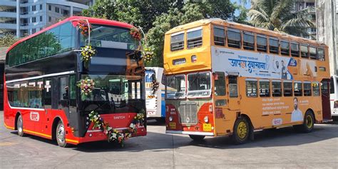 Switch Eiv The First Indian Electric Double Decker Delivered In