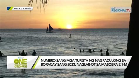 One Western Visayas Mga Turista Ginsulit Ang Bakasyon Sa Isla Sang