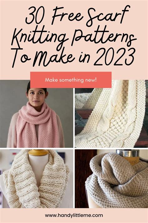 Free Scarf Knitting Patterns To Make In Knitting Patterns