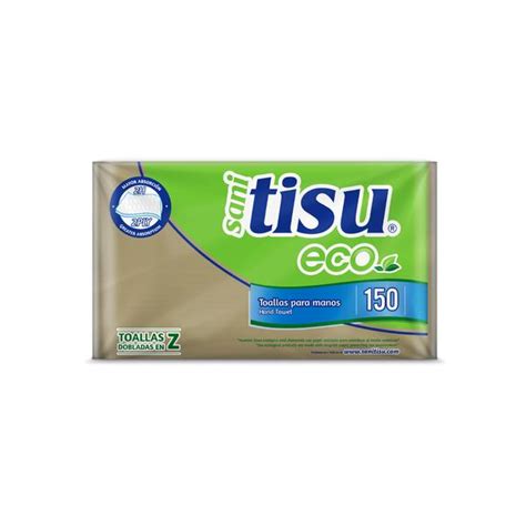 TOALLA SANITISSUE EN Z NATURAL 150 HOJA CAJA X 24 Mega Clean