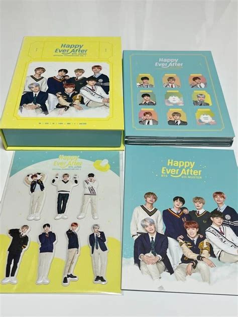 Bts Happy Ever After Official Fan Meeting Vol4 Dvd 3 Disc Fanmeeting