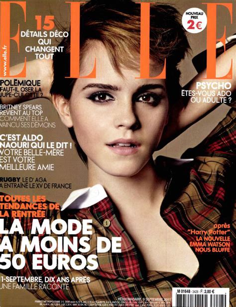 Emma Watson Elle Cover