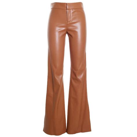 Alice Olivia Olivia Boot Pant In Brown Lyst