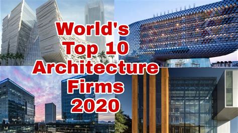 Top Architectural Firms In The World Best Architecture Companies