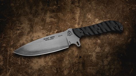 The Tops Silent Hero Has An Incredible Design And Designer Knife Newsroom