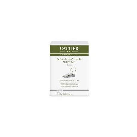 CATTIER ARGILE BLANCHE SURFINE 200G