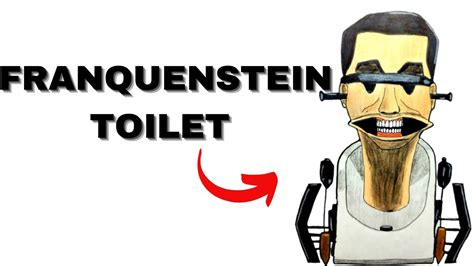 Cómo DIBUJAR alFRANKENSTEIN TOILET de los SKIBIDI TOILET How to DRAW