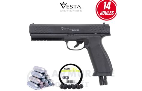 Pistolet De D Fense Vesta Pdw Co Joules Armurerie Loisir