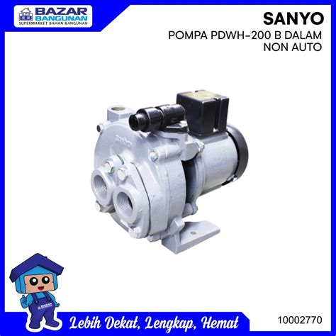 Jual Sanyo Pompa Air Jet Pump Jetpump Sumur Dalam Pd Wh200B