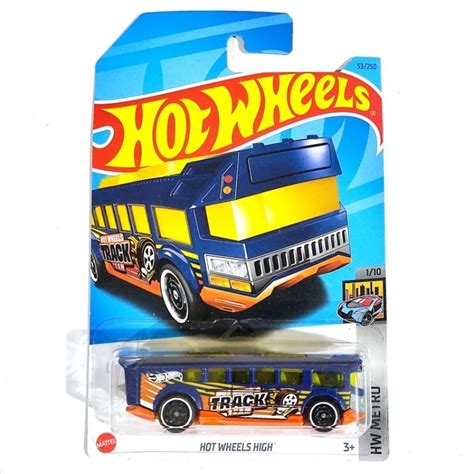 Jual Hot Wheels Hot Wheels High School Bus Biru H Shopee Indonesia