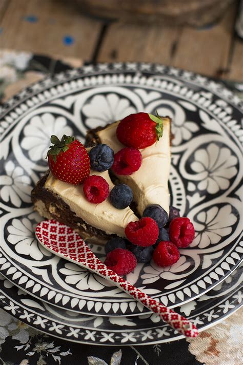 Brownie Cheesecake Saludable Con Mucho Chocolate