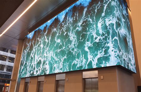 Using Animated Led Screen Displays In Building Foyers Octopus Led Screens