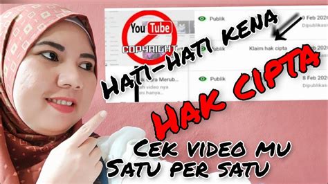 Cara Melihat Konten Terkena Hak Cipta Pemula Harus Cek YouTube