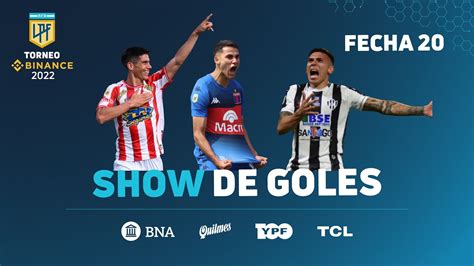 Torneobinance Show De Goles De La Fecha Youtube