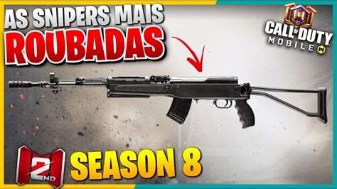 Melhores Classes Da Sks E M Ebr As Melhores Snipers Do Cod Mobile