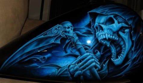 Euro 7 Stage Layer Multilayer Step By Step Airbrush Skull Stencil