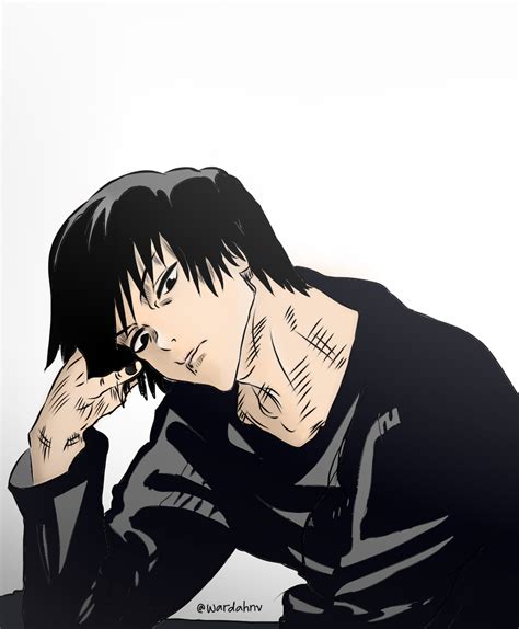 Toji Fushiguro Jujutsu Kaisen Wardahnv Illustrations Art Street