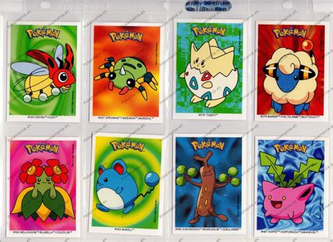 Pokemania Cromos Pokémon Boomer New Characters Normales