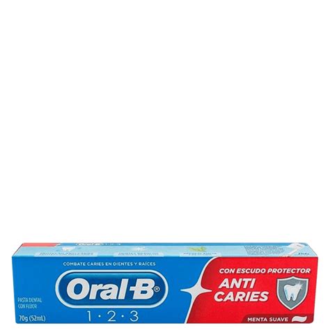 Creme Dental Oral B Anticaries Menta Suave Beleza Na Web