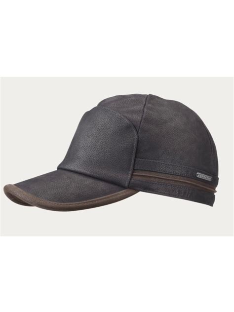 Casquette Cuir Stetson Chapellerie May