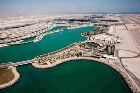 The 22km² Hamad International Airport is one third the size of Doha ...