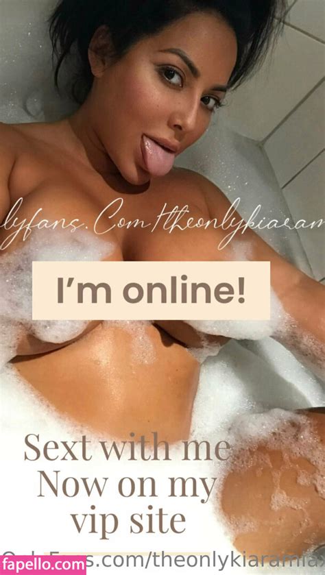 Theonlykiaramiaxxx Nude Leaked Onlyfans Photo Fapello