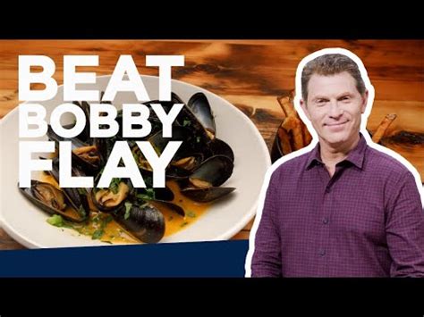 Bobby Flay Makes Mussels And Fries Beat Bobby Flay Food Network