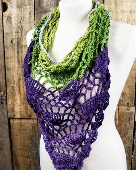 Festival Shawl Cozy Fall Shawl Fringe Triangle Scarf Serendipity As Always Collection