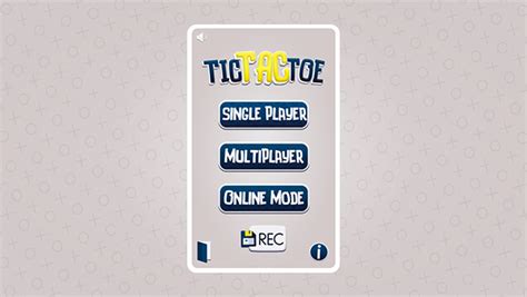 Tic Tac Toe Game Ui Design On Behance