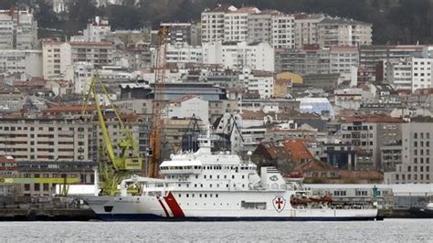 El Buque Hospital Esperanza Del Mar Est Atracado En Vigo Con Infectados