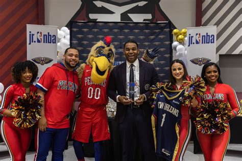 Photos: Jr. Pelicans Scholastic Coach of the Year surprise announcement ...