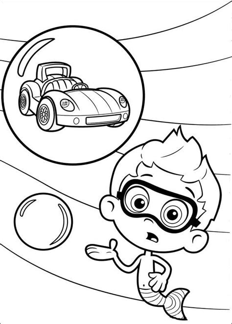 Bubble Guppies 8 Dibujos Faciles Para Dibujar Para Niños Colorear Bubble Guppies Coloring