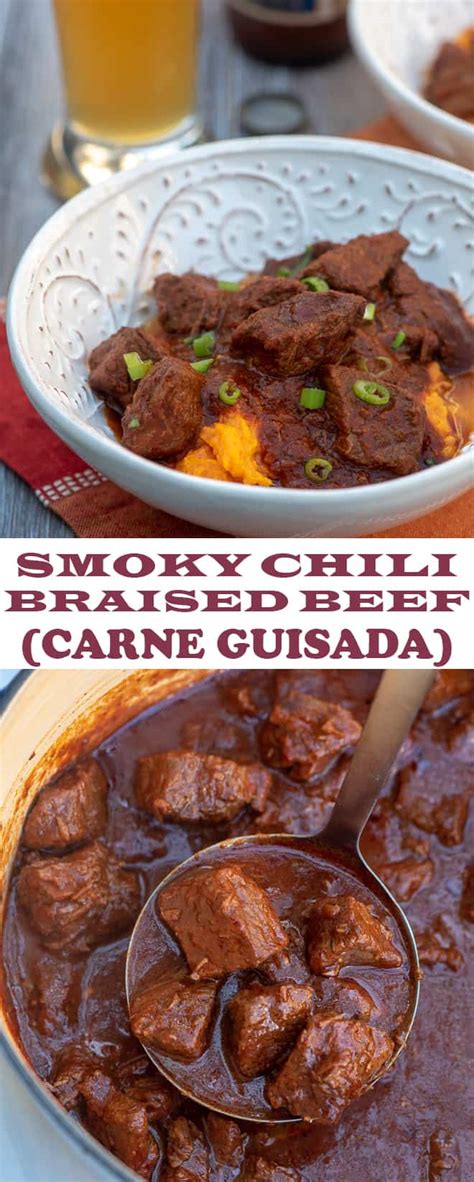 Smoky Chili Braised Beef Carne Guisada Valerie S Kitchen