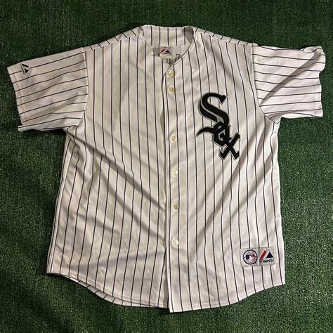 Vintage Chicago White Sox Konerko Jersey Length:... - Depop