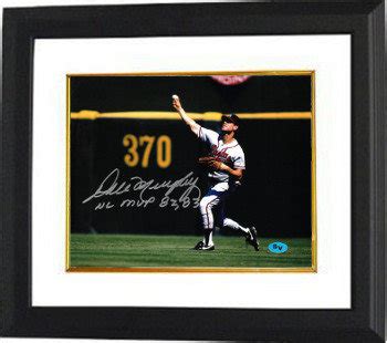 Dale Murphy Autographed Signed Atlanta Braves X Photo Custom Framing